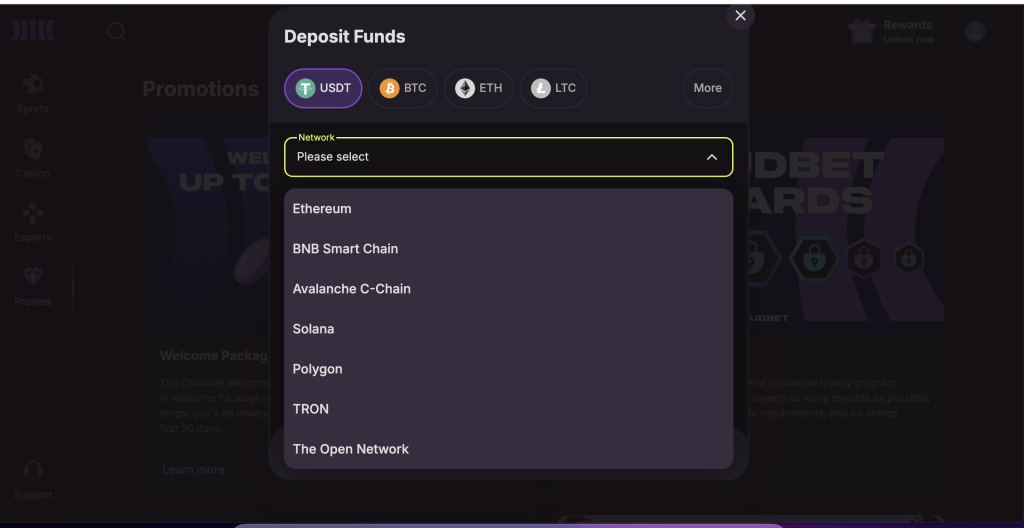 cloubet payment options