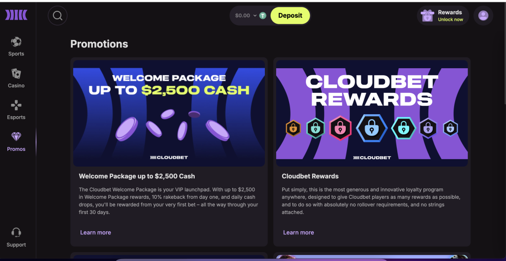 cloudbet bonuses